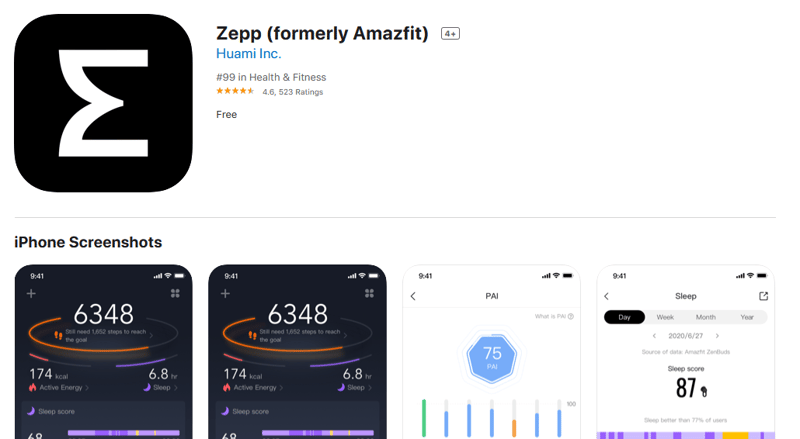 Amazfit Rebranding Starts? App *is* Already Rebranded