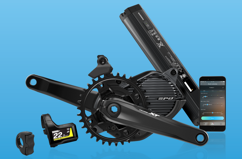 New Shimano Di2 E-Tube App + Flagship Ep8 E-Bike System