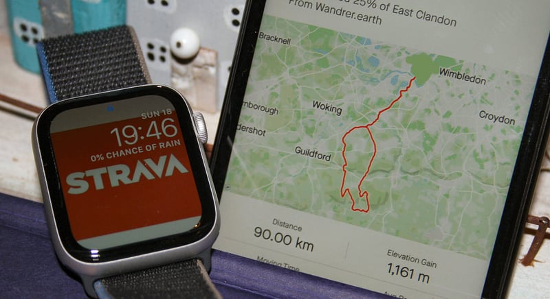 STRAVA app Apple Watch Series 6 5 4 3 2