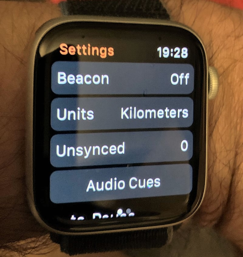 STRAVA app | Apple Watch Series 6