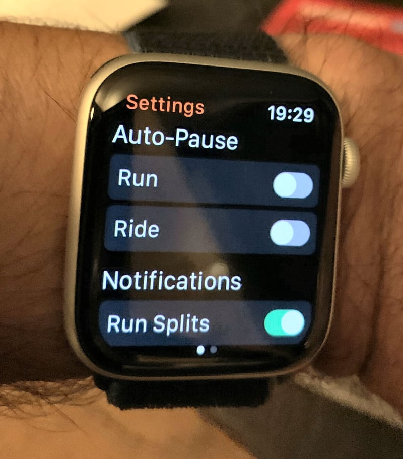 STRAVA app | Apple Watch Series 6
