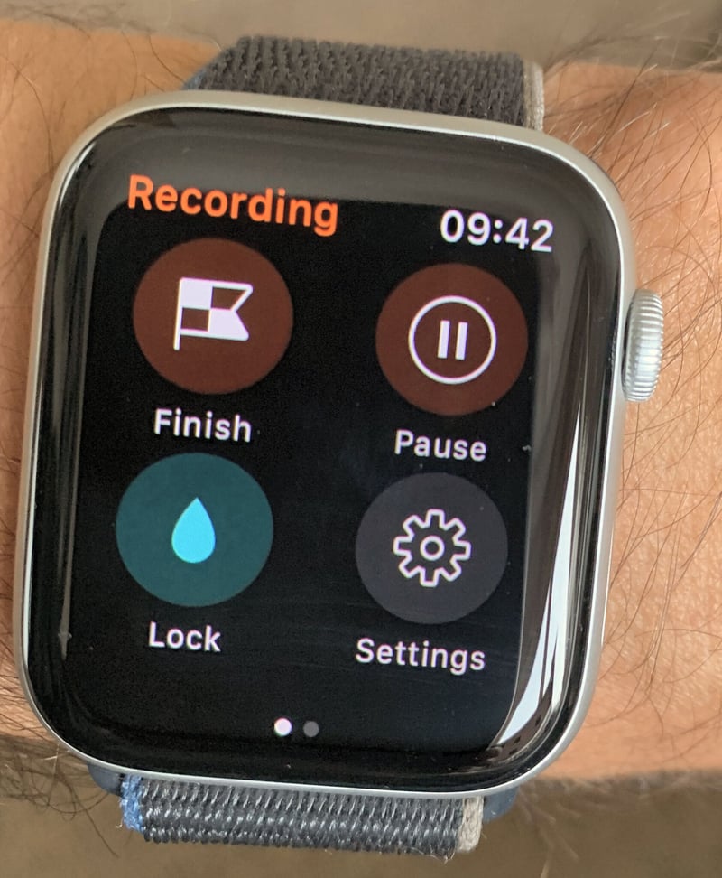 STRAVA app | Apple Watch Series 6
