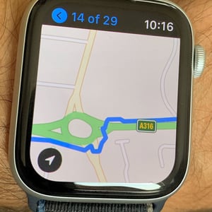 STRAVA app | Apple Watch Series 6