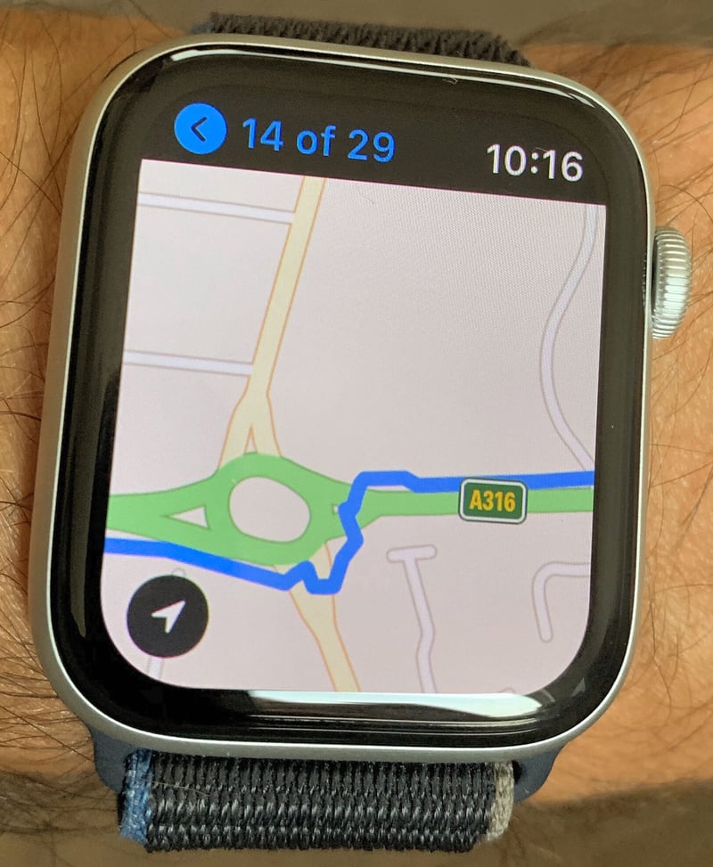STRAVA app | Apple Watch Series 6
