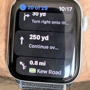 STRAVA app | Apple Watch Series 6