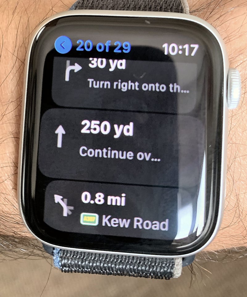 STRAVA app | Apple Watch Series 6