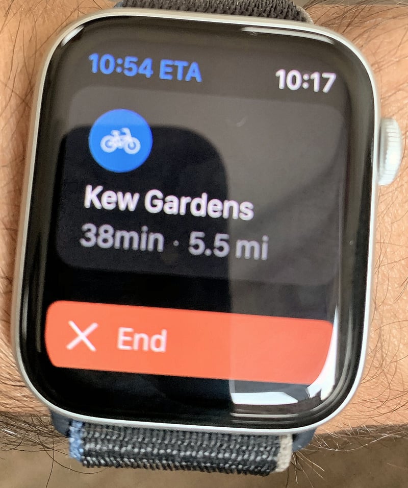 STRAVA app | Apple Watch Series 6