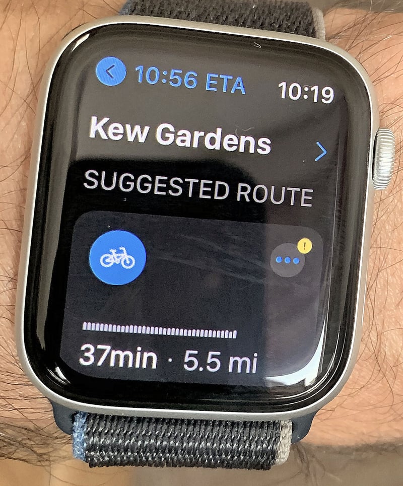 STRAVA app | Apple Watch Series 6