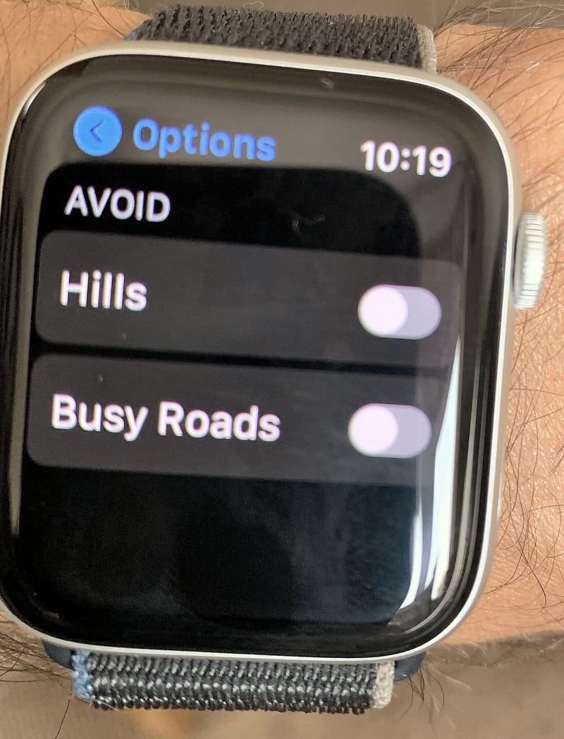 STRAVA app | Apple Watch Series 6