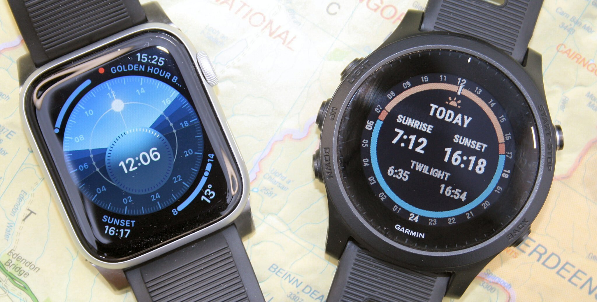 Apple Watch 6 SE 3 Compass Altimeter Barometer Routes best outdoor rugged Strap weather complication