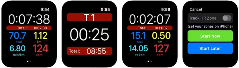 transition triathlon app apple watch ios