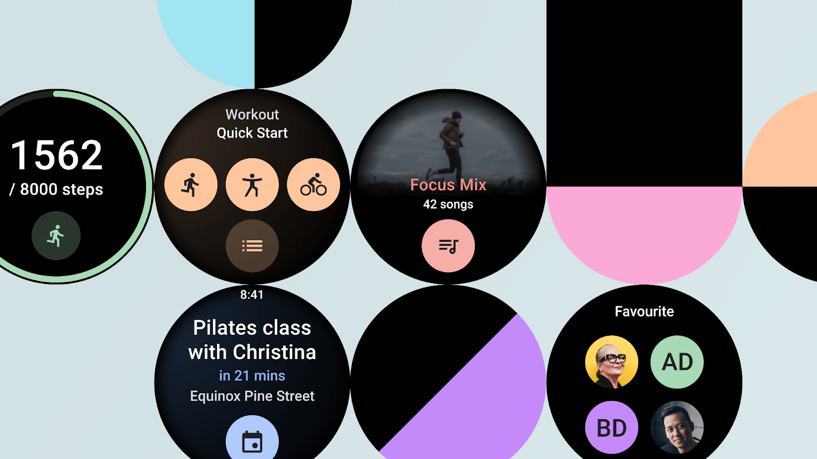 wear os tiles