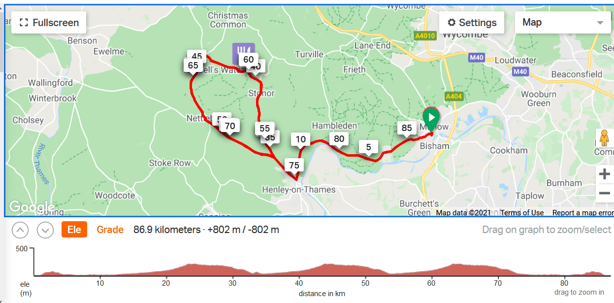 Marlow half iron triathlon