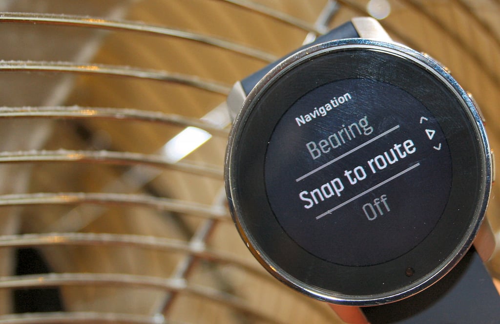 Suunto 9 Peak Snap to Route