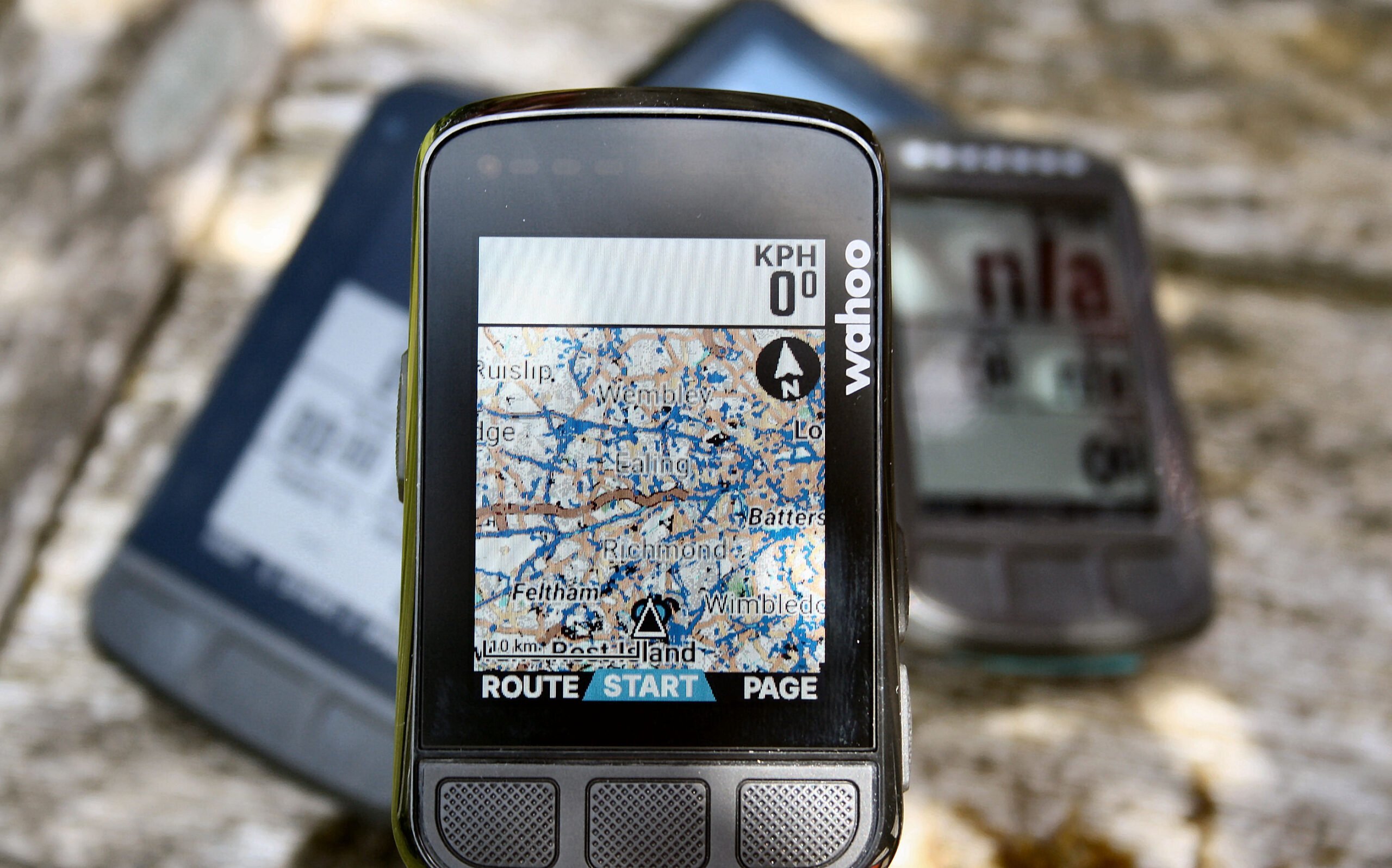 Wahoo Bolt colour map screen segments with rival Review - 2021's new ELEMNT, V2 buyers