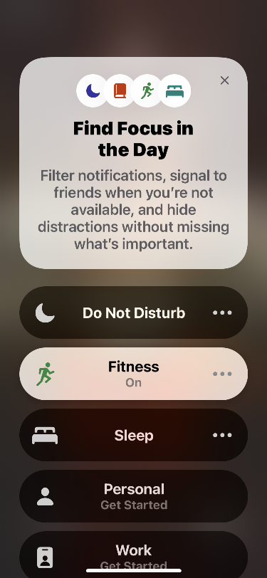 New Apple Focus - An In-Depth Look At Apple's Fitness Focus Mode
