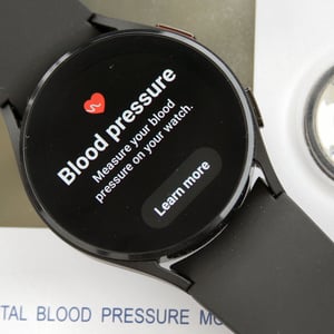 Samsung Galaxy Watch 4 review blood pressure monitor