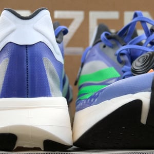 review of adidas Adizero Adios Pro 2 looking at front and heel