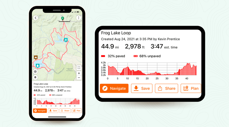 Ride With Gps - New Surface Types For Route Planning