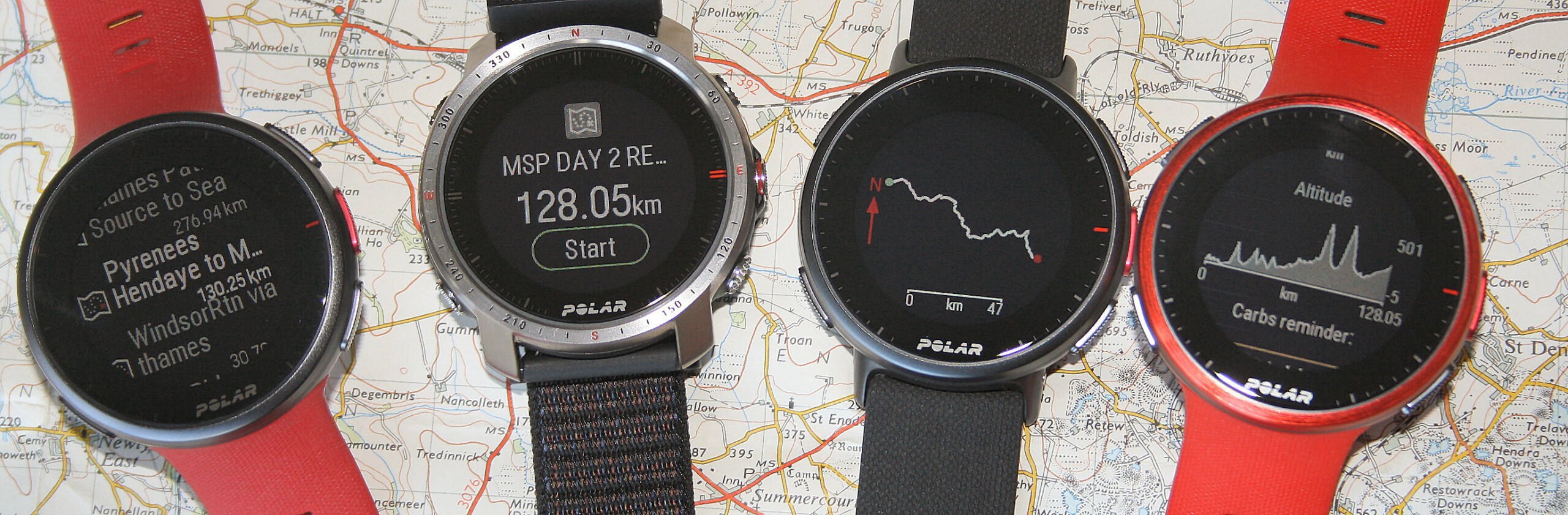 Polar Grit X Pro initial route description
