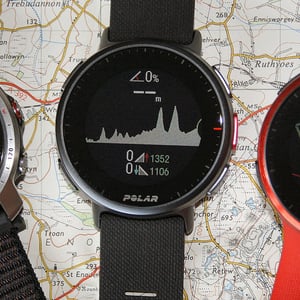 Polar Grit X Pro Elevation Profile