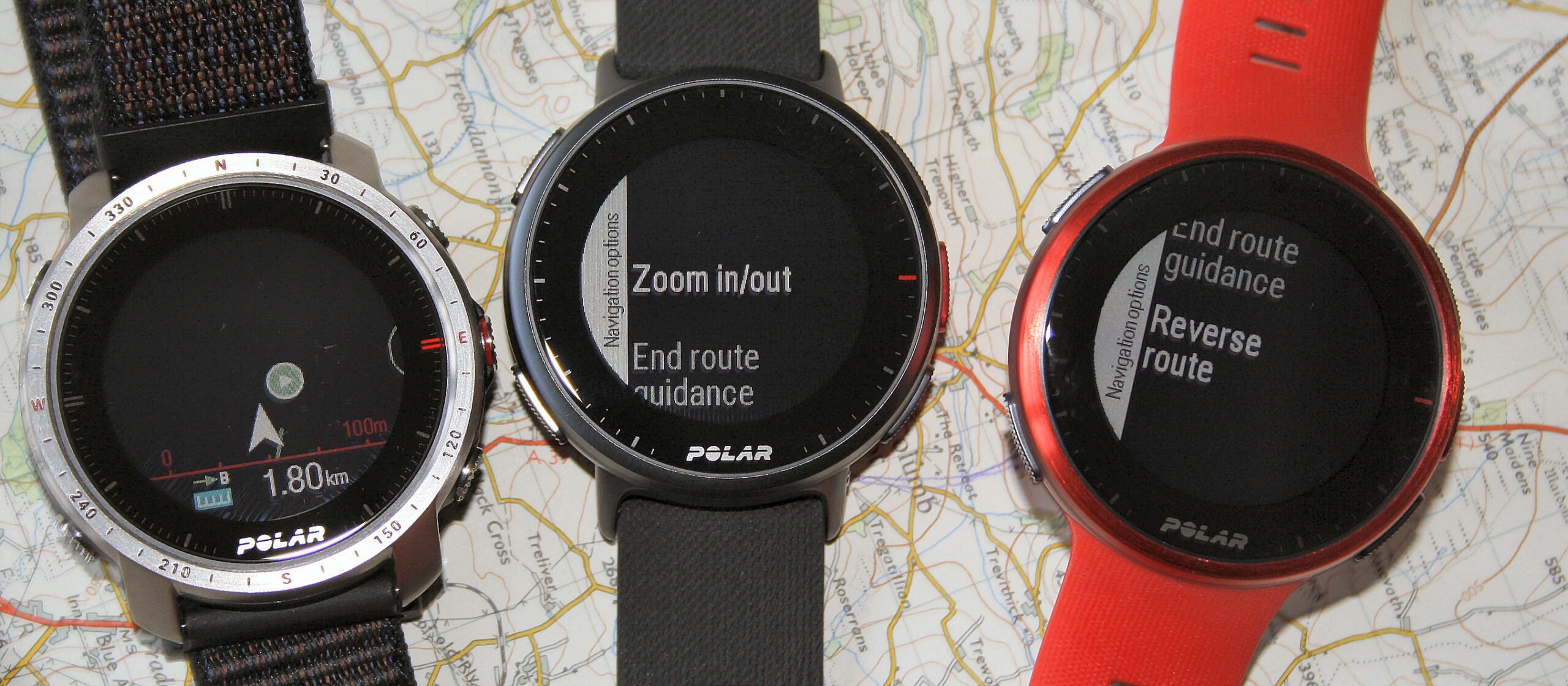 Polar Grit X Pro Zoom in