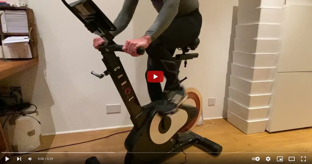 Carol Bike in action on YouTube