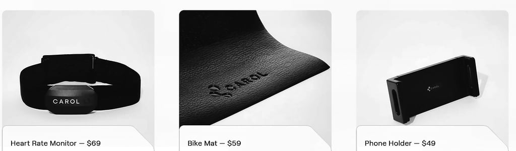 Carol bike 2.0 accessories