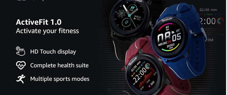 New Reebok Activefit 1.0 Smartwatch