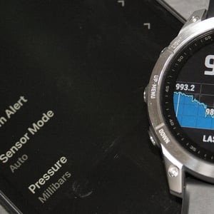 Garmin Fenix 7 barometer