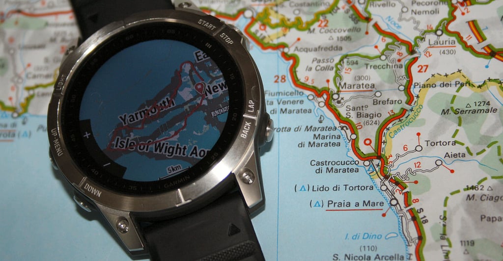 Garmin Fenix 7 maps