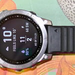 Garmin Fenix 7 top view