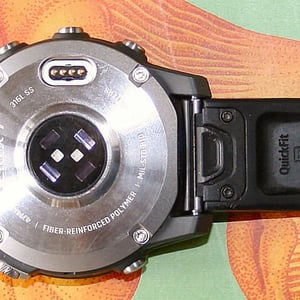 Garmin Fenix 7 underside view