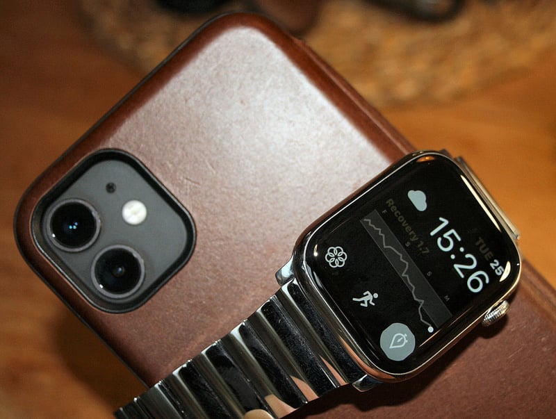 Apple Watch 7 Stainless Steel Band Nomad Goods