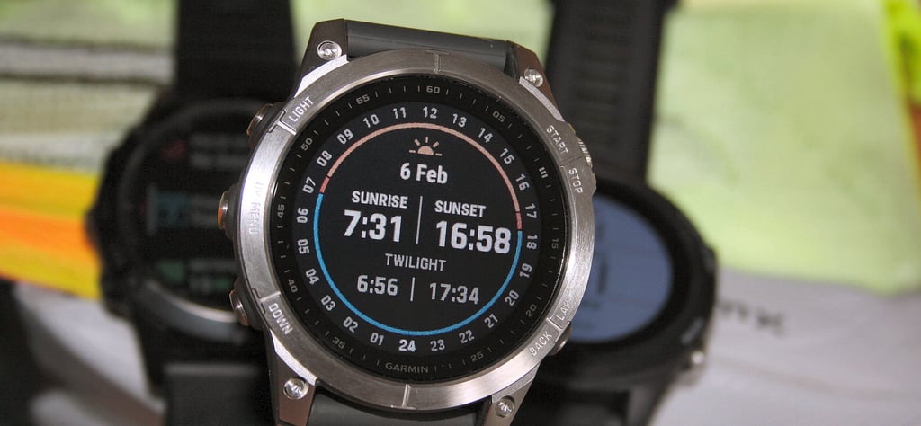 Garmin Fenix 7 Sunrise Review Specifications Opinion
