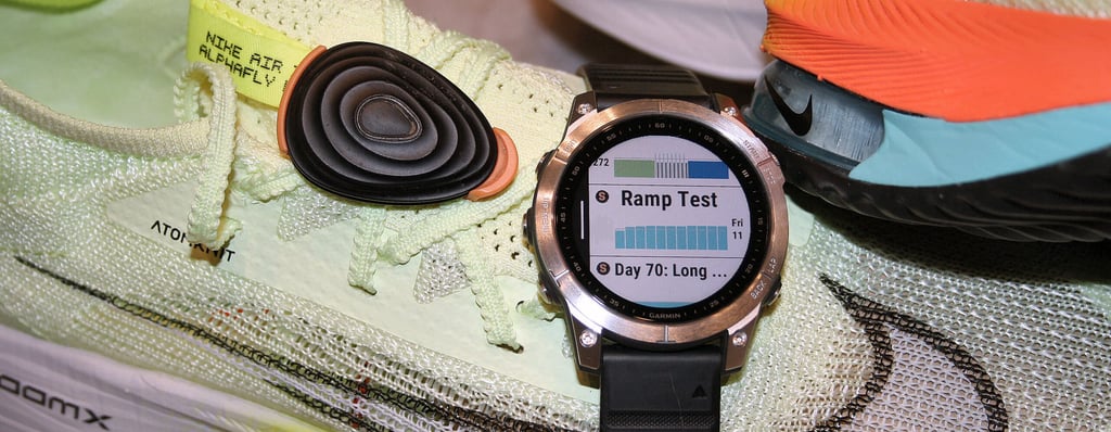 stryd treadmill workout garmin fenix 7 nike zoomx airfly