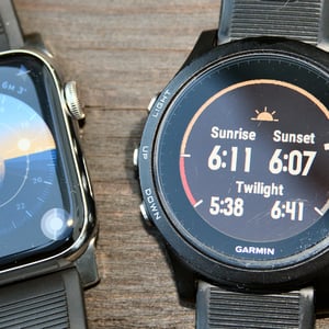 Apple Watch 7 45mm Solar Dial Face