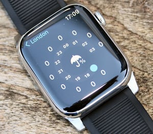 Apple Watch 7 Weather Forecast Rain