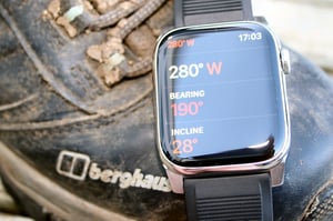 Apple Watch Series 7 Plus Compass Nomad Rugged Strap 2