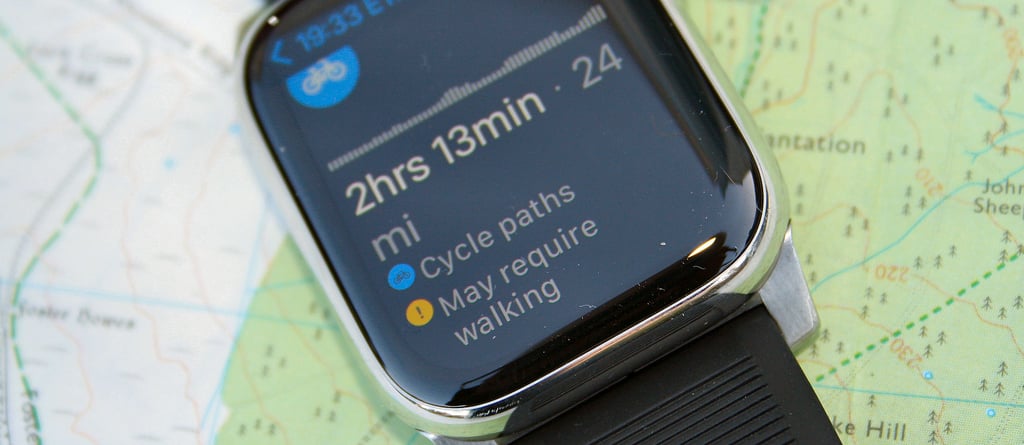 Cycling & Walking Directions on Apple Maps