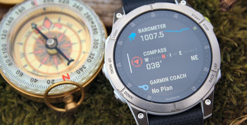 Garmin Epix 2 compass widget