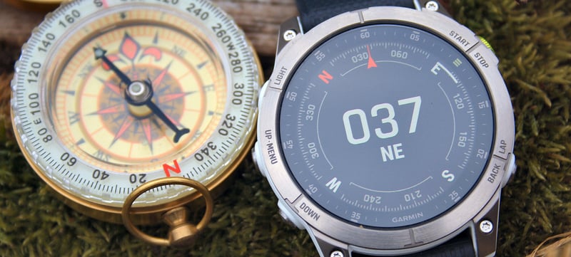Garmin Epix 2 compass widget