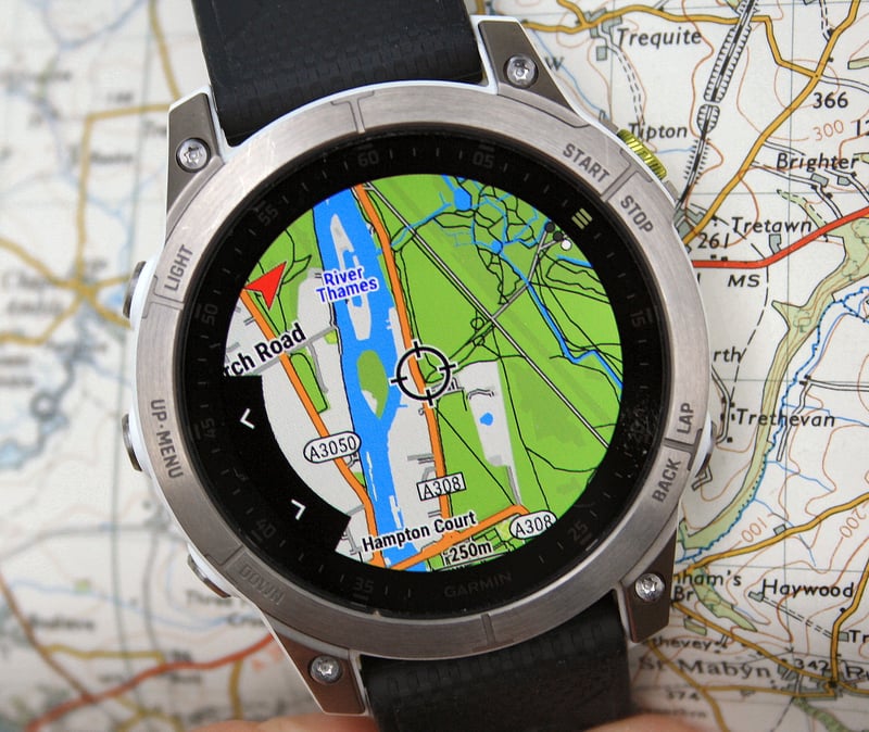 Garmin Epix 2 topo map maps