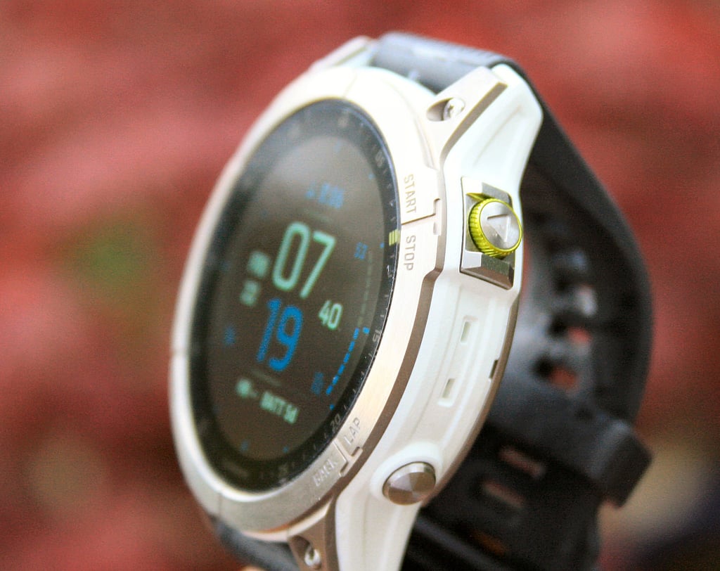 Garmin Epix 2 review start button ecg ekg