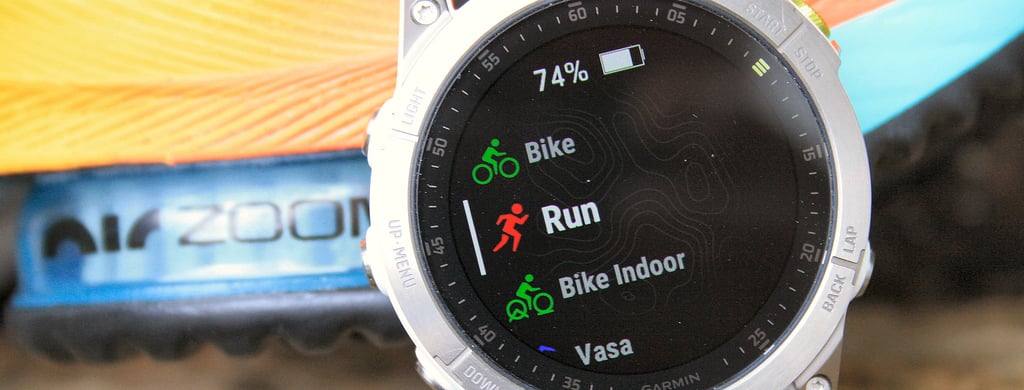 Garmin Epix 2 run profile stryd
