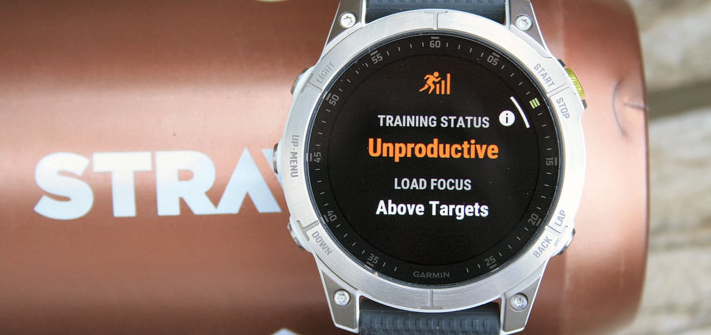 Garmin Epix 2 training status