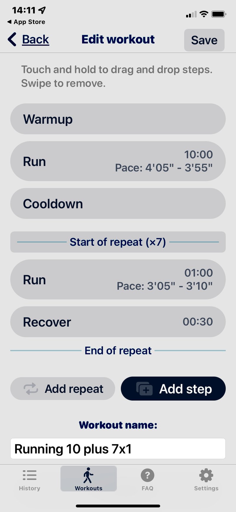 Lubba - Complex Structured Run Workouts For Apple Watch