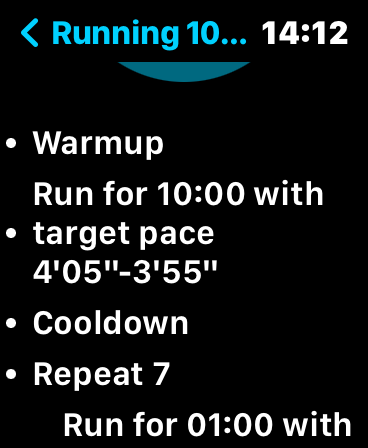 Lubba - Complex Structured Run Workouts For Apple Watch
