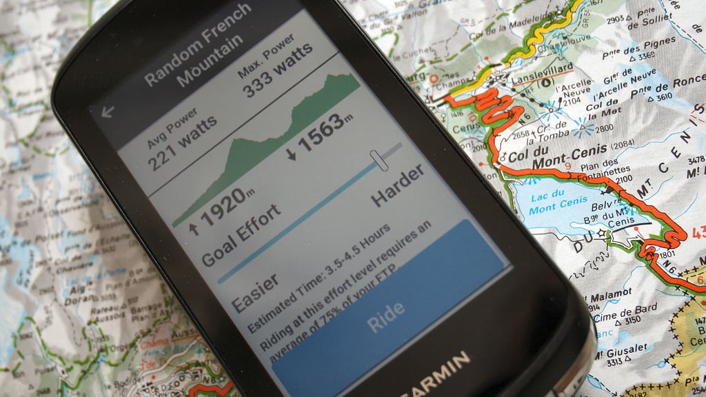 Garmin Edge 1040 Power Profile