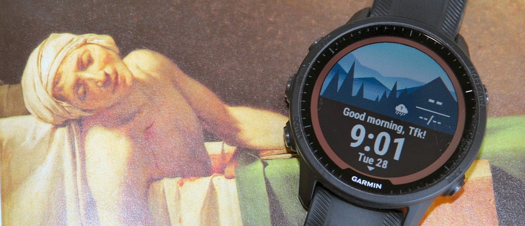 Garmin Morning Report IntroDuction Hero